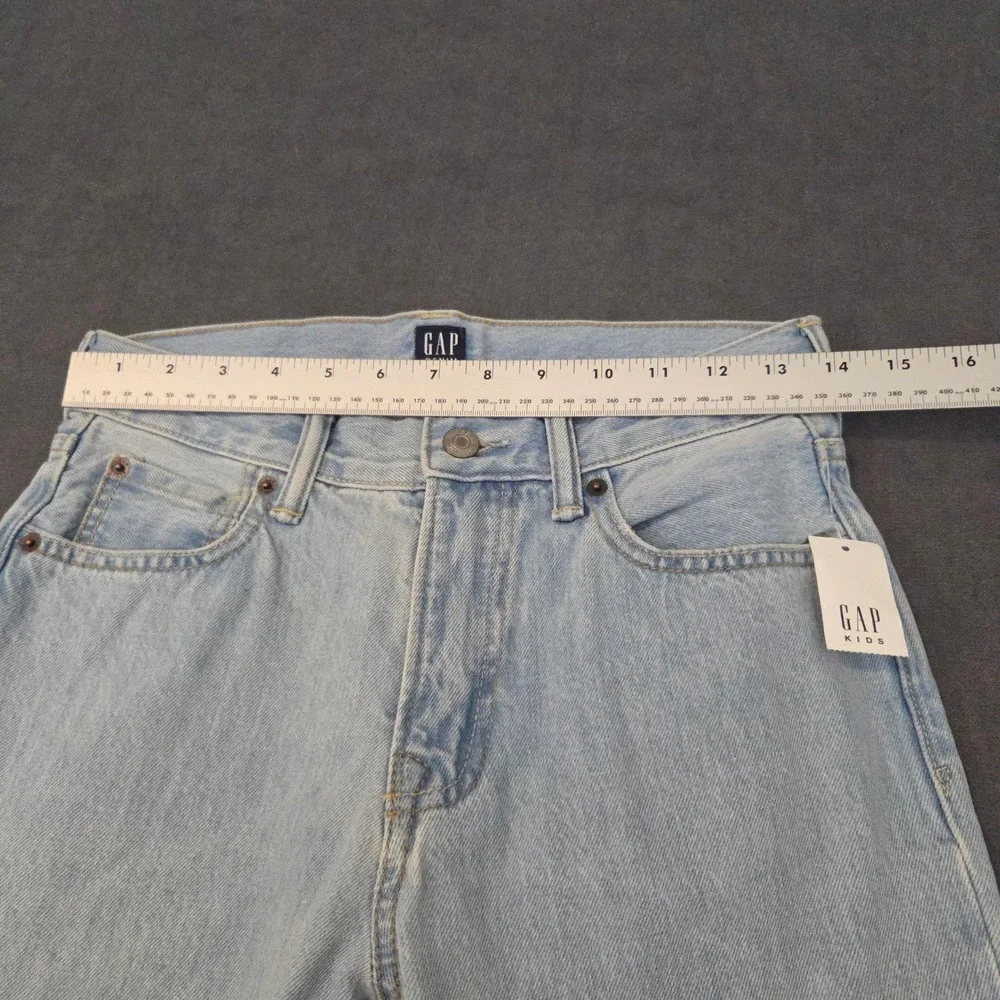 Gap Easy Taper Jeans‎ Kids Size 16 Light Blue Wash Denim Gap For Good NWT